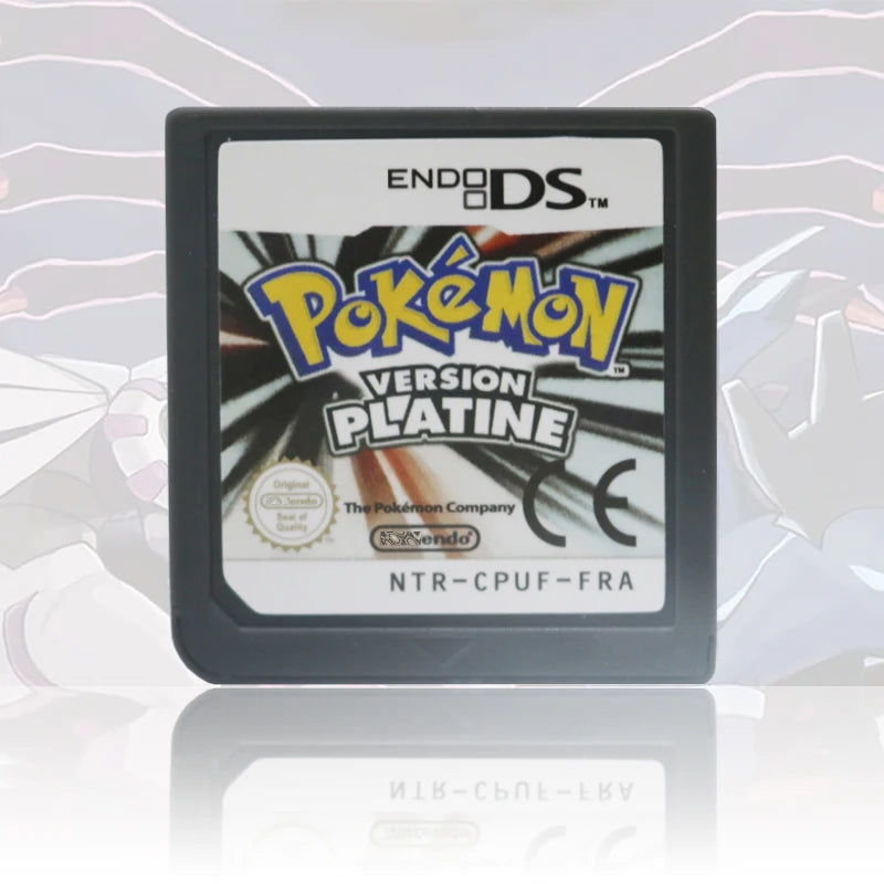 NOE/ESP/ITA/FRA/USA/EUR/AUS Version Pokemon HeartGold SoulSilver Platinum Diamond PearlVideo Game Card For DS 2DS 3DS Console