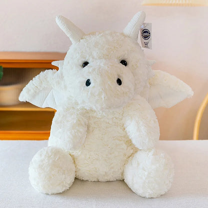 22-60CM Cute Pterodactyl Flying Dragon Doll Dinosaur with Wings Plush Toy Bed Pillow Sleeping Companion Soothing Gift for Kid