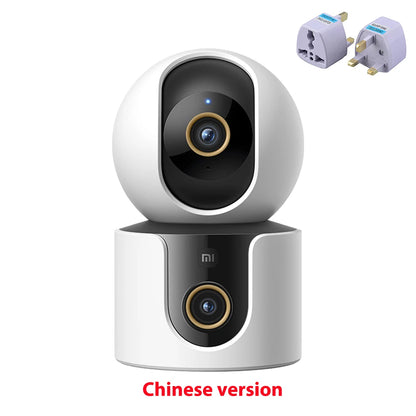 2025 Xiaomi Smart Camera C500 Dual Lens Version 4MP Security Camera 360° AI Detection Full Color Night Vision WiFi 6 Mi Home APP
