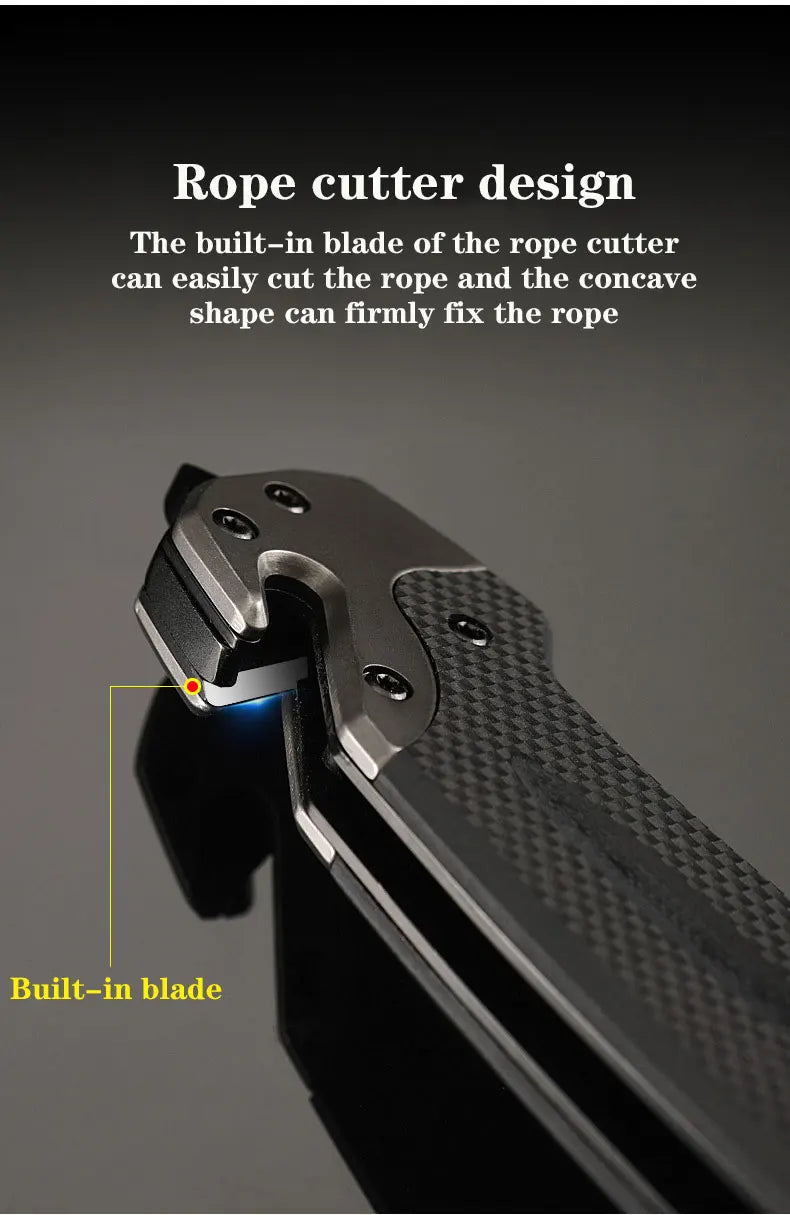 Compact folding knife with outdoor functions, stainless steel small knife, portable travel knife, fruit knife, for camping.