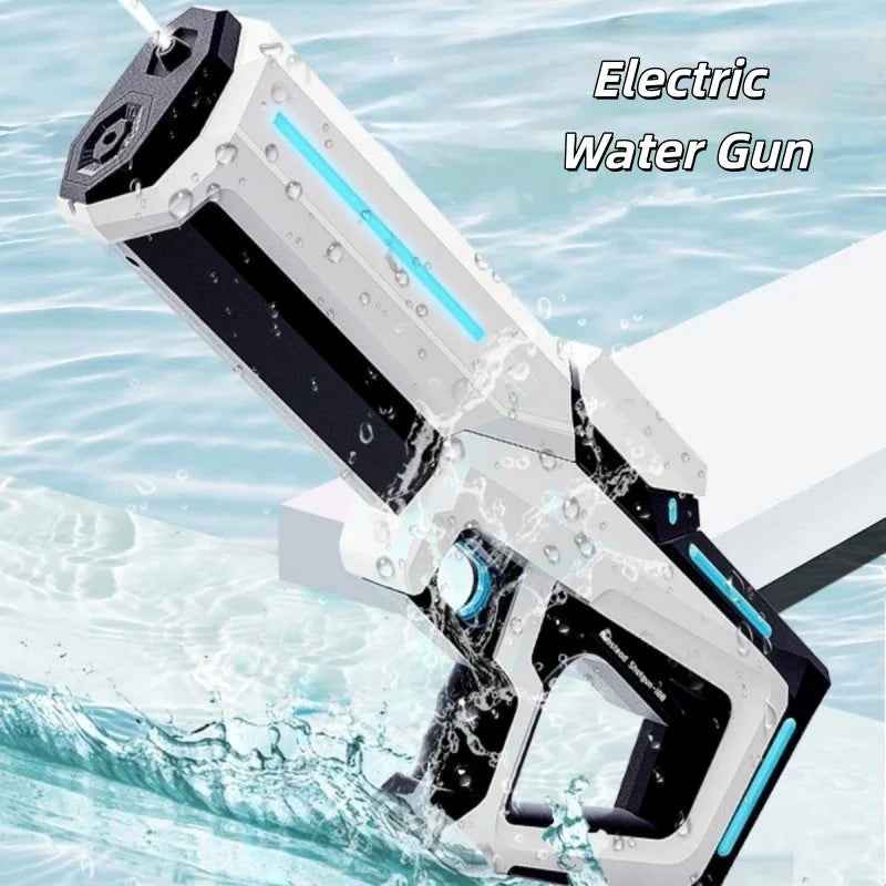Electric Water Guns For Adults Powerful Squirt Automatic Water Suction Water Blasters Summer Outdoor Beach Toy For Kids Gift
