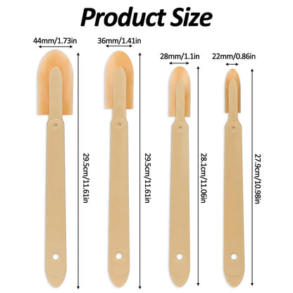 8pcs Sealant Finishing Tools Rubber Caulk Caulking Silicone Sealant Finishing Tool Extended Length Rubber Spatula Caulking Tool