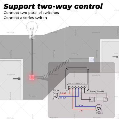 16A Mini ZigBee Smart Switch Module Smart Home Automation Lighting Switch Zigbee Breaker Relay App Remote Timmer Control For Z2M