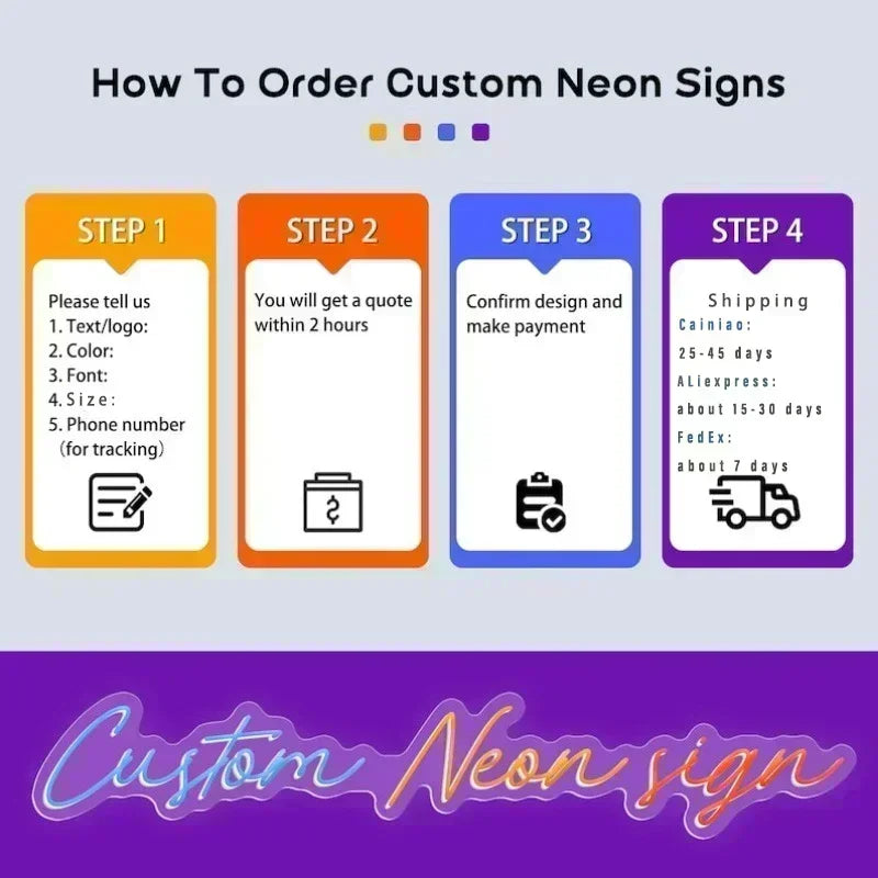 Custom Name Neon Sign Personal LED Neon Lighting Custom Led Light Name Decor Wedding Sign Bedroom Home Bar Wall Neon Decorations