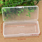 Transparent Plastic Box Rectangular Translucent Packing Box Storage Organizer Case Dustproof Durable Strong Jewelry Container