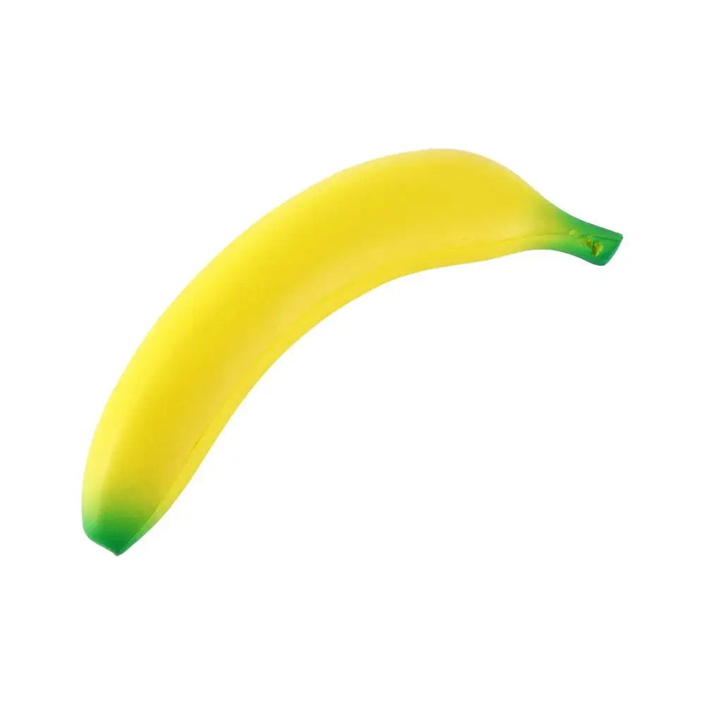 Banana Reducer Slow Rising Banana Squeeze Simulation Banana Yellow Green Squeeze Pinch Pu Fruit Squeeze Birthday Gift