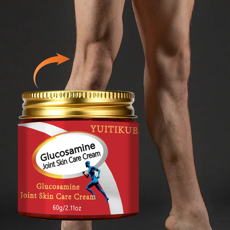 YUITIKUE Glucosamine Joint Cream 60g - Suitable for Any Joint, Fast-Absorbing & Non-Greasy Formula, Moisturizes Skin