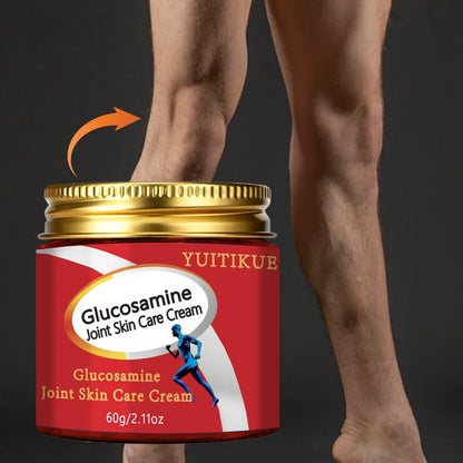 YUITIKUE Glucosamine Joint Cream 60g - Suitable for Any Joint, Fast-Absorbing & Non-Greasy Formula, Moisturizes Skin
