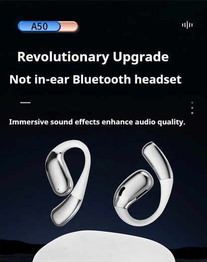 A50 AI Real Time Translation Earbuds 164 Languages Bluetooth 6.0 Wireless Smart Touch Control Clear Call Headphones