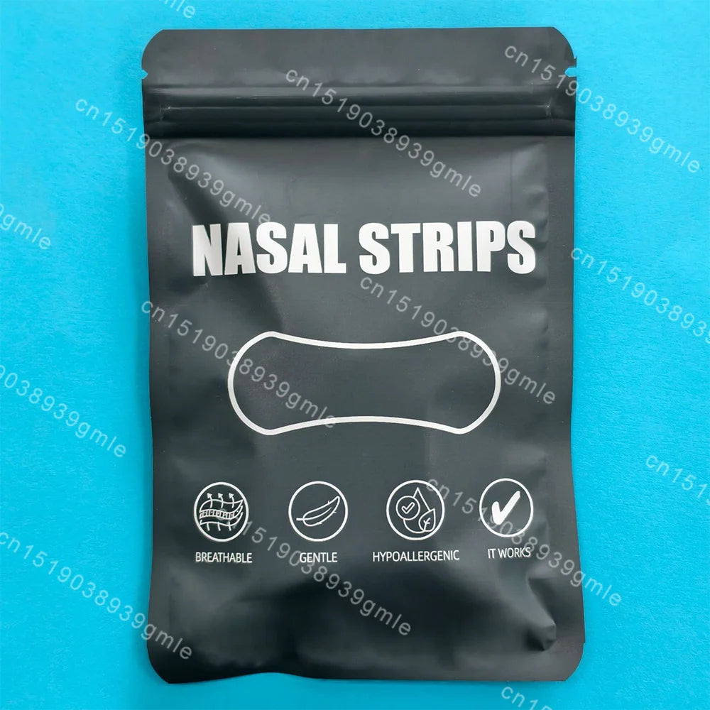 30/60/90/150/300Pcs Sleep Nasal Strips Set Anti Snoring Nose Strips Breathable Comfortable Improve Breathe Nose Patch Sleep Aid