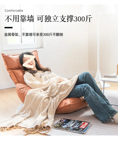 New Human Kennel Lazy Sofa Japanese Tatami Bay Window Chair Bed Back Chair Foldable Dormitory Waist Armrest