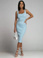Pure Color Minimalist T-Shirt Short Dress Women Summer Round Neck Pocket Loose Dresses Robe
