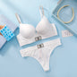 Victoria s Secret Women Bra And Panties Set Lace Push Up Wireless Lingerie Comfortable Breathable Underwear Set