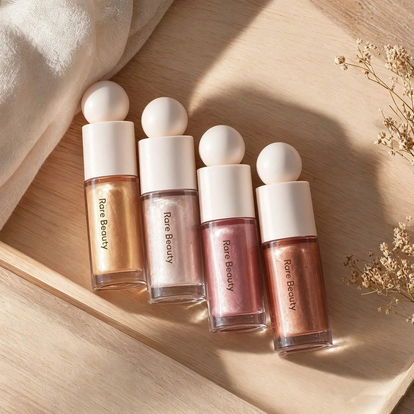Rare Beauty Lipstick Liquid Blush Highlight Liquid Highlighter Lip Gloss Lasting Waterproof Moisturizing Plumping Makeup Product
