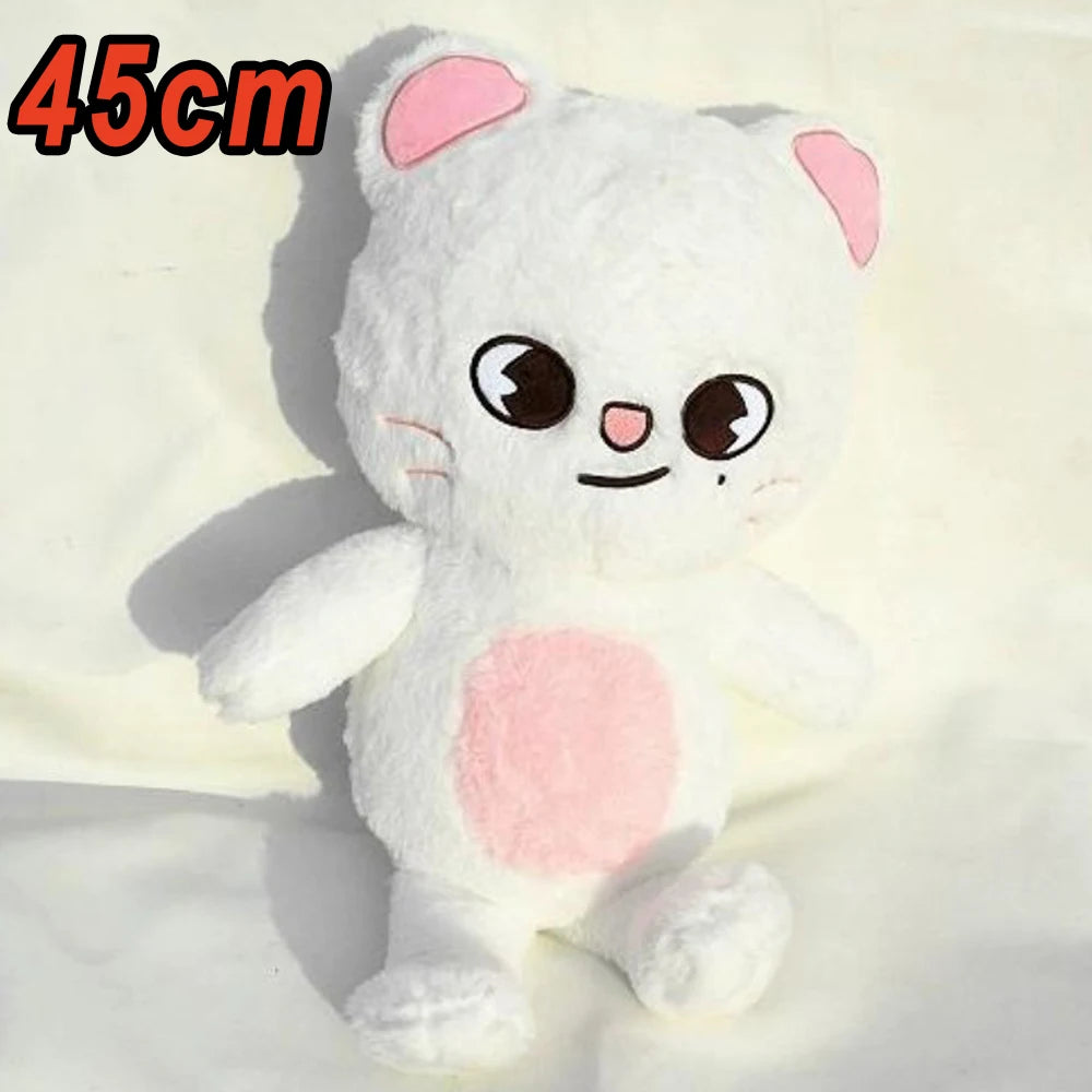 8pcs Skzoo Plush 25cm Kpop Cartoon Stuffed Animal Plushies Stray Kids Plush Doll Toys Kawaii JYP Adults KZ Fans Keychain  Gift