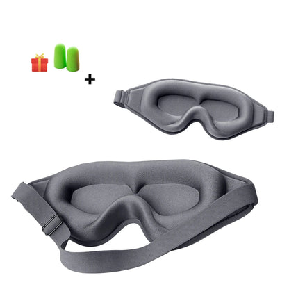 3D Sleep Mask Natural Sleeping Eye Mask Comfort Three Dimensional Design Memory Foam Face Mask Eyeshade Night Breathable