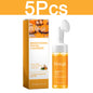 HOYGI Turmeric Cleanser Foam Deep Cleansing Blackheads Removal Moisturizing Shrink Pores Oil Control Skin Purifying Care 100ml