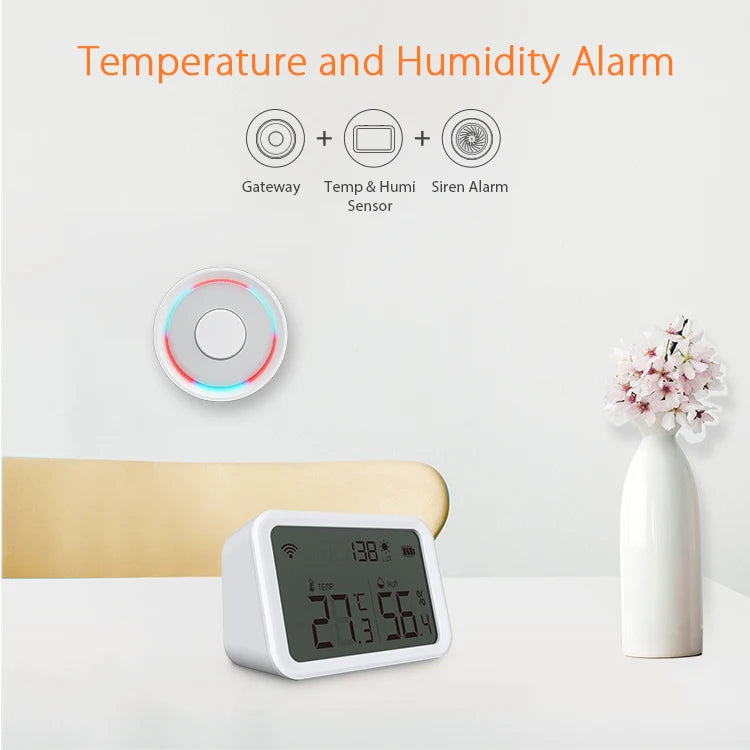 Tuya ZigBee Wireless/Wired Smart Gateway Hub Bridge Remote Linkage Devices WiFi Central Control Host Works With Smart Life APP