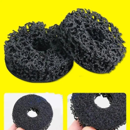 Wheel Hub Cleaning Kit Inner Rim Cleaner Tool Brake Hub Cleaning Kit Fits Power Drill 1/2" Impact Driven Wrenches Rust Removal