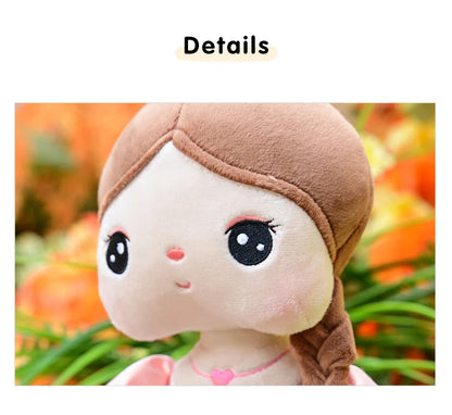 Original 38cm Metoo Angela Dolls Pink Sweet Fairy Tale Princess Cute Toy Beautiful Skirt Dolls Birthday Holiday Gifts For Kids