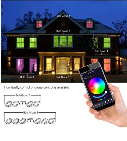 Tuya WiFi ZigBee LED Downlight 5W 7W 10W 15W RGB Smart Ceiling Lamp AC85-265V Dimmable APP Remote Control Smart Life For Bedroom