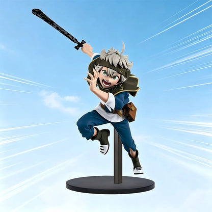 16cm Asta Black Clover Figure Anime Action Figure Scale Figure Collection Model Birthday Gift Doll Toy PVC Standing Posture