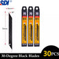 SDI 9mm Anti-Shaking Utility Knife 30-Degree Angle Sharp Black Steel Blades Box Cutter Auto Lock Professional Craft DIY Opener