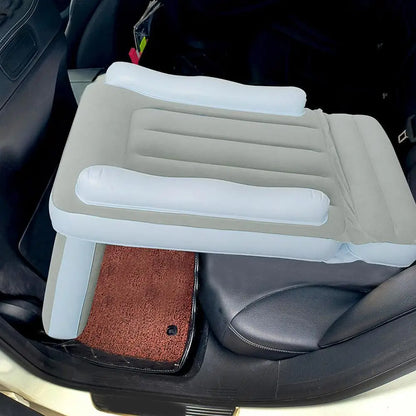 Inflatable Car Airplane Bed For Kids Baby Airplane Seat Extender Thickened Sleeping Mattress For Travel Car Road Trip