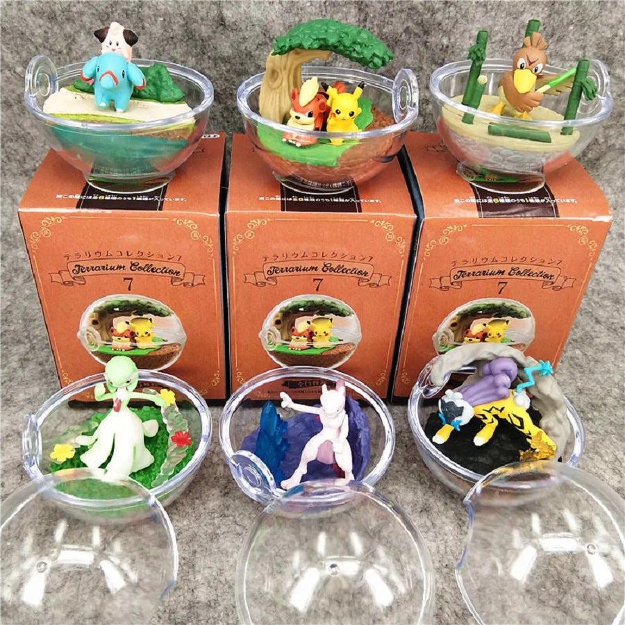 Pokm Starry Sky And Stained Glass Pikachu Mystery Box Eevee Blind Box Anime Figures Snorlax Surprise Gift Colletions Toy