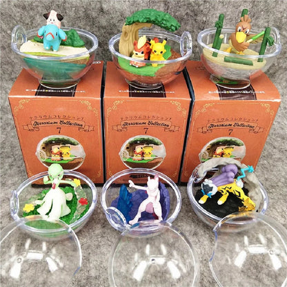 Pokm Starry Sky And Stained Glass Pikachu Mystery Box Eevee Blind Box Anime Figures Snorlax Surprise Gift Colletions Toy
