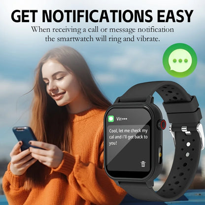 The New Smartwatch Features Call/Sms Notifications, Multiple Sports Modes, a Pedometer, And a Fitness Tracker.