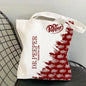 Classic Red Drink D-Dr P-PePper Storage Bags Canvas Double-Sided Print Fashion Shoulder Tote Shopping Bag Gift Eco Handbags