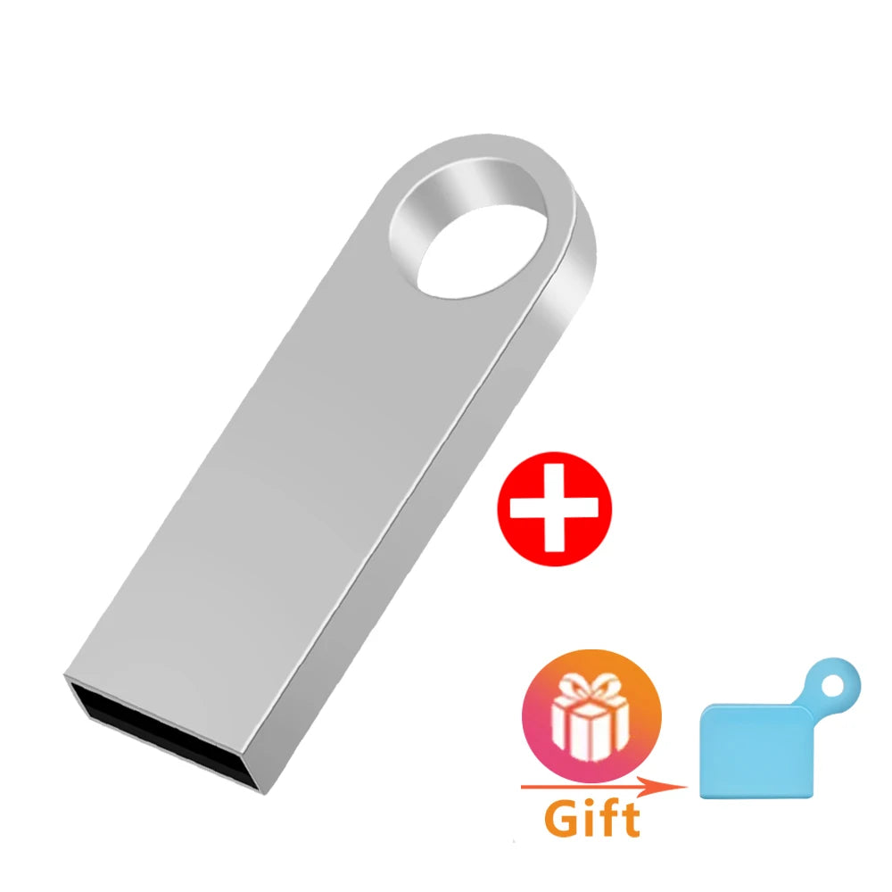 Metalowy pendrive USB 2.0 64GB Kreatywny Pendrive USB 2.0 Szybki Pendrive z możliwością personalizacji logo i zdjęć