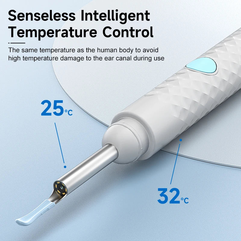 Smart Visual Ear Sticks HD1080P 4.2MM Camera WIFI Ear Pick Ear Cleaner Ear Spoon Wireless Endoscope Health Care Waterproof 6LEDs
