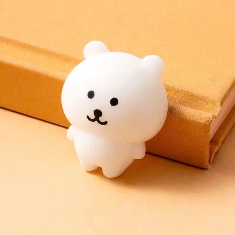 Soft Self deprecating Bear Squeeze Stress Relief Toy Pinch Small Nose Ga Slow Rebound Decompression Squishy Toys For Kid Gifts