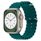Ocean Strap for apple watch Band 44mm 40mm 45mm 41mm 49mm 46mm silicone correas bracelet iWatch series 7 5 6 3 se 8 Ultra 2 9 10