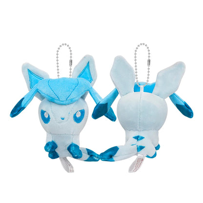 Pokemon Plush Keychain Anime Jigglypuff Gengar Sprigatito Urchin Mimikyu Sylveon Mew Umbreon Rowlet Stuffed Plushies Toys Gifts