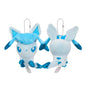 Pokemon Plush Keychain Anime Jigglypuff Gengar Sprigatito Urchin Mimikyu Sylveon Mew Umbreon Rowlet Stuffed Plushies Toys Gifts