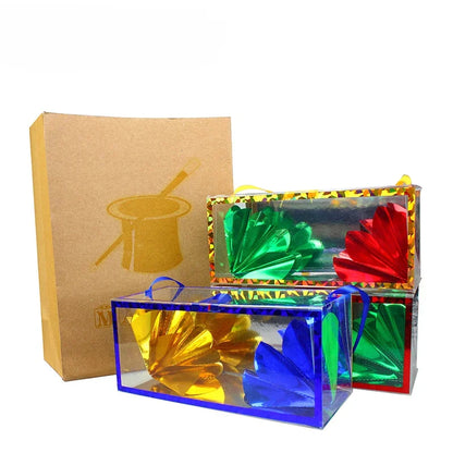 The Small Flower Box Production Dream Bag Magic Tricks Close Up Easy Magic Accessories Small Size