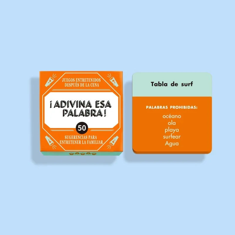 Spanish Afterdinner Amusements Board Game Entertainment Card Family Gathering Game Card Games