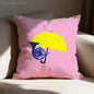 H-How I M-Met Your M-Mother Pillowcases Bedroom Living Room Sofa Home Decor Polyester Cushion Cover with Zipper