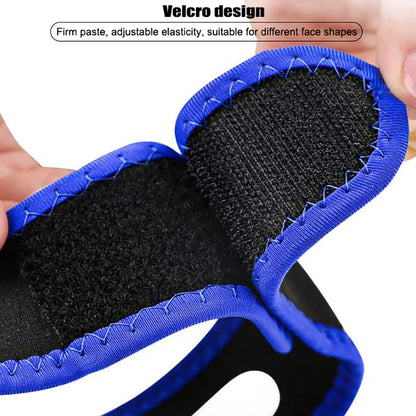Anti Snore Chin Strap Nylon Elastic Breathable anti-Snoring Chin Belt Mouth Breathing Band Apnea Belt Improve Sleeping Care Tool