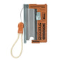 1 Section Welding Free 21700 Mobile Power Case PD 20W Fast Charging Built-In Cable Detachable Power Bank DIY Battery Box