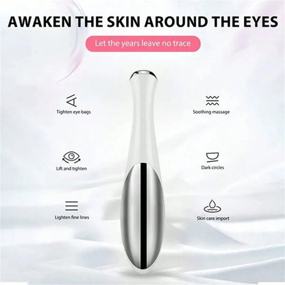 Electric Eye Massager Vibration Wrinkle Anti-Ageing Eye Massage Dark Circle Removal Beauty Face Eye Care Pen
