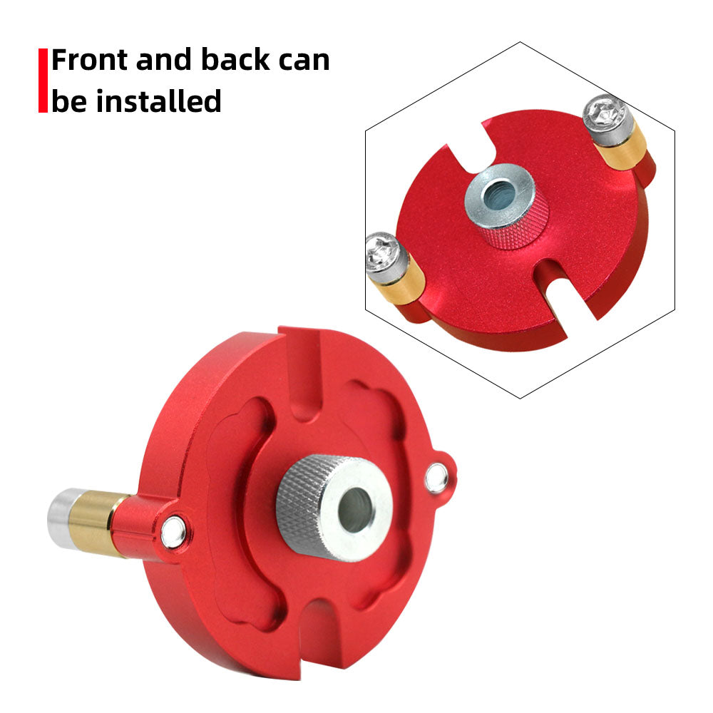 3-10mm Wood Dowel Jig Kit Fast-splicing Vertical Hole Jig Drill Guide Locator Aluminum Alloy Self-Centering Punching Hole Tools
