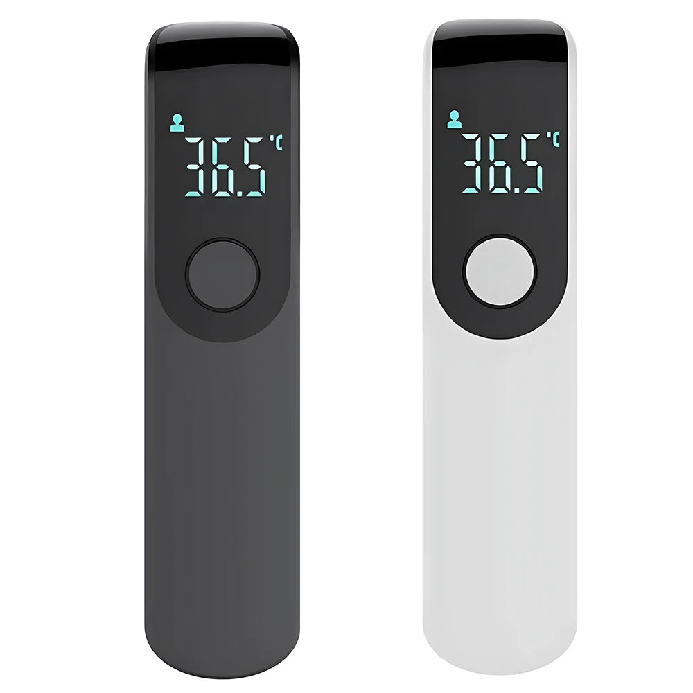 Portable Health Monitor Non Contact IR Thermometer / Fingertip Pulse Oximeter Fast Measurement SpO2 PR Household Monitoring Devi