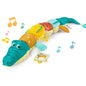 Tummy Time Toys 0-24 Months Baby Musical Stuffed Animal Infant Ruler Design Rattle and Multi-Textures Newborn Toys for Babies