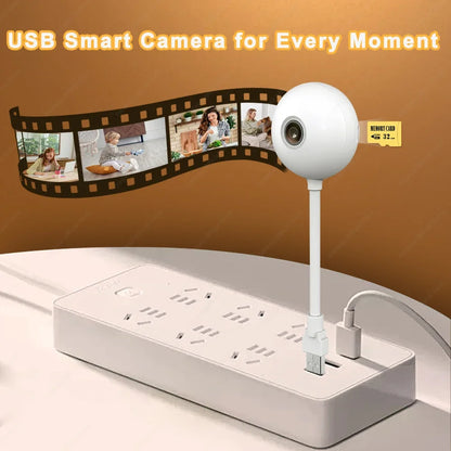 Indoor Mini Camera 3MP 2.4G WIFI Wireless Baby Monitor USB Light Bulb Camera Home Security Protection IP Cam Video Surveillance