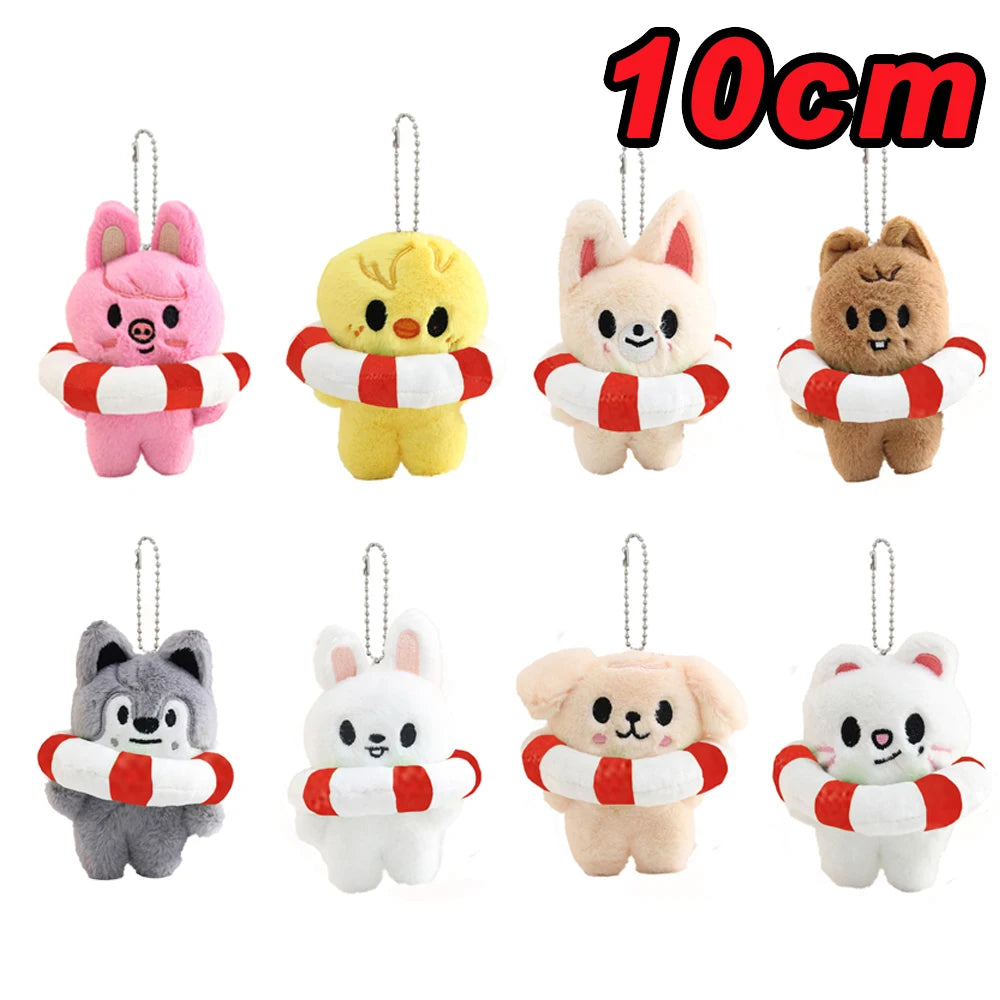 Skzoo Karma Keychain Plush Toys Fans Animals Stuffed Plushies Doll Kawaii Companion for Kids Adults Fans Gift Room Decor Gift