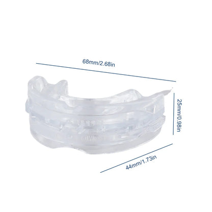 Anti-Snoring Mouth Guard, Adjustable Mouthpiece - Night Time Teeth Mouthguard & Sleeping Bite Guard for Bruxism and Stop Snoring